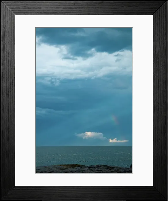 Framed Print : Coastal scene at Port Edward. KwaZulu Natal South Coast