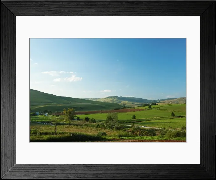 Framed Print : View of the KwaZulu Natal Midlands near Howick Framed Print : View of the KwaZulu Natal Midlands near Howick