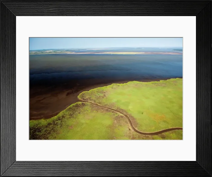 Framed Print : Aerial view of the iSimangaliso Wetland Park (previously the Greater St Lucia Wetland Park) Framed Print : Aerial view of the iSimangaliso Wetland Park (previously the Greater St Lucia Wetland Park)