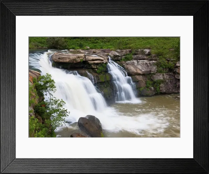 Framed Print : Woodhouse Falls, just above the Karkloof Falls Framed Print : Woodhouse Falls, just above the Karkloof Falls
