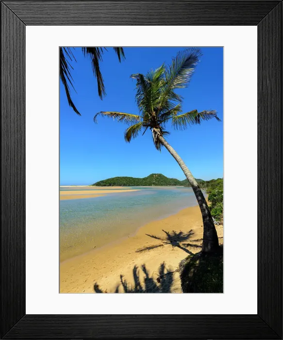 Framed Print : Kosi Bay. KwaZulu Natal. South Africa