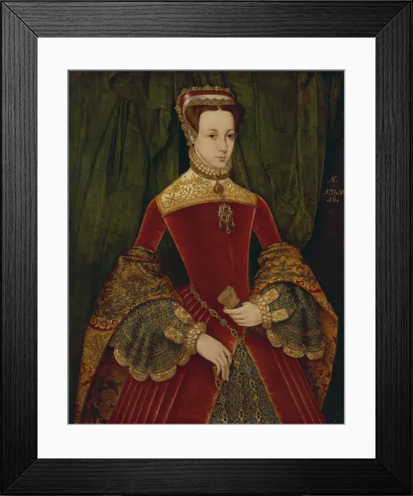 Framed Print : Portrait Mary Fitzalan Duchess Norfolk Hans Eworth Framed Print : Portrait Mary Fitzalan Duchess Norfolk Hans Eworth