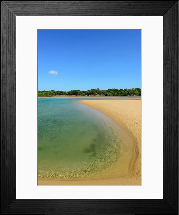 Framed Print : Kosi Bay. KwaZulu Natal. South Africa