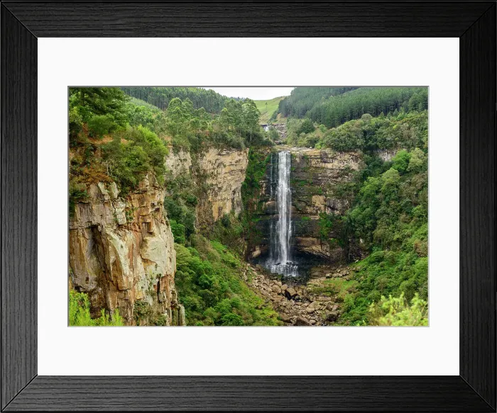 Framed Print : Karkloof Falls. Howick. KwaZulu Natal Midlands Framed Print : Karkloof Falls. Howick. KwaZulu Natal Midlands