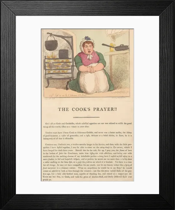 Framed Print : Prayers & Journals Woodward Active 1801-1802 Framed Print : Prayers & Journals Woodward Active 1801-1802