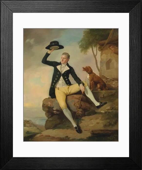 Framed Print : Patrick Heatly Johan Joseph Zoffany RA 1733-1810