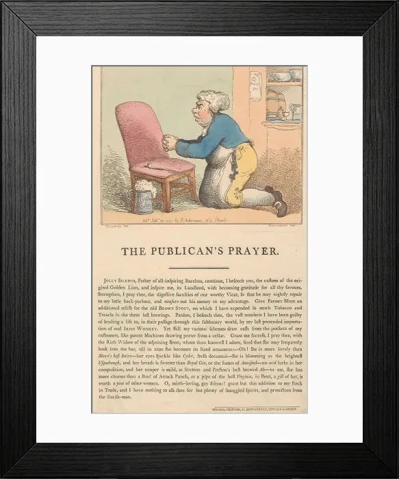 Framed Print : Prayers & Journals Woodward Active 1801-1802