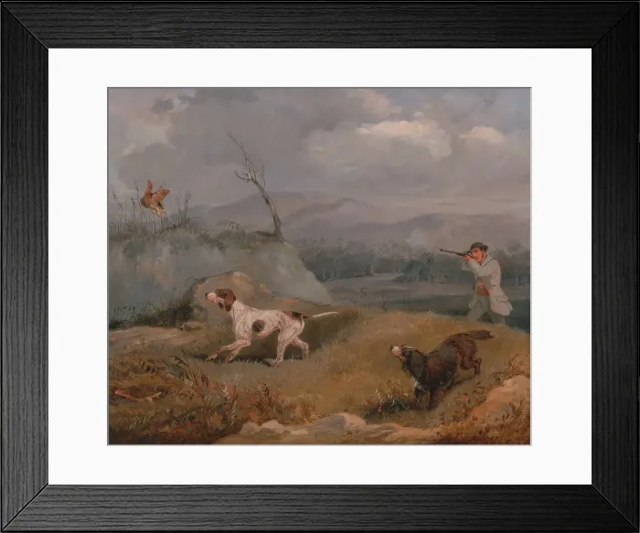 Framed Print : Grouse Shooting Henry Thomas Alken 1785-1851 Framed Print : Grouse Shooting Henry Thomas Alken 1785-1851