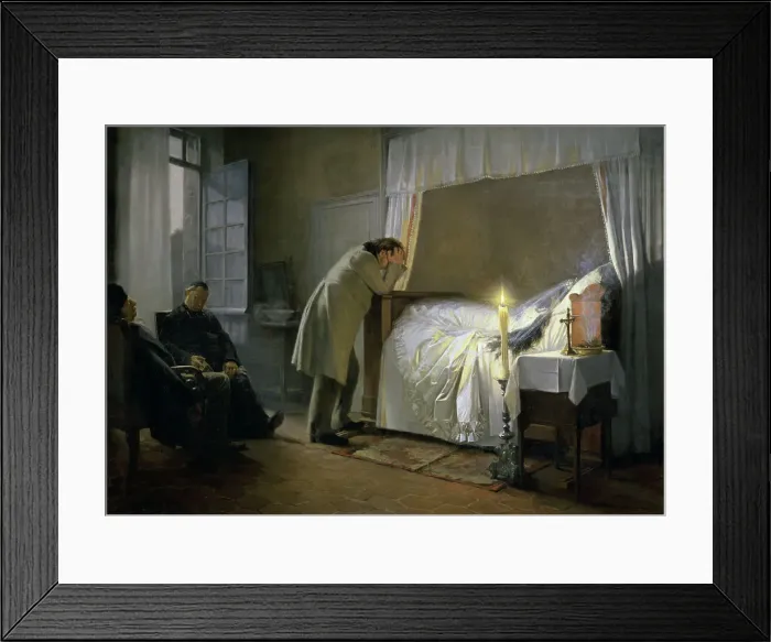 Framed Print : The Death of... by Albert Auguste Fourie Framed Print : The Death of... by Albert Auguste Fourie