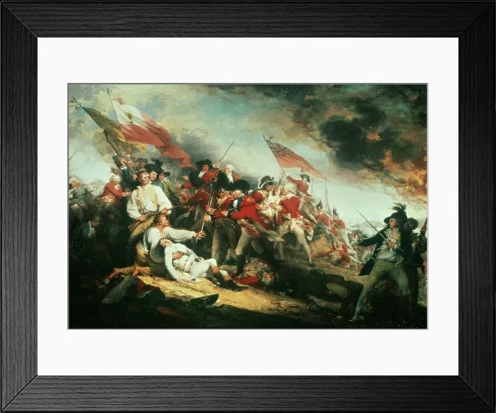 Framed Print : The Death of General Warren at the Battle of Bunker Hill.. by Trumbull Framed Print : The Death of General Warren at the Battle of Bunker Hill.. by Trumbull