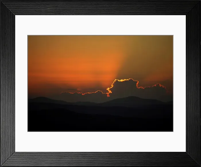 Framed Print : Sunrise from Mpila Hill. Hluhluwe Imfolozi Park Framed Print : Sunrise from Mpila Hill. Hluhluwe Imfolozi Park