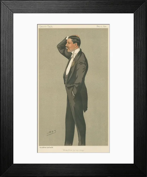 Framed Print : Vanity Fair Theatre Eton Stage Mr Charles Hawtrey Framed Print : Vanity Fair Theatre Eton Stage Mr Charles Hawtrey
