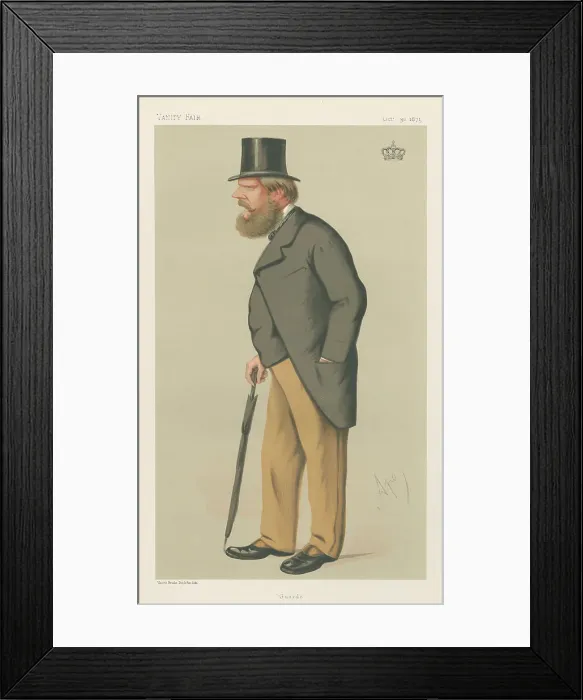 Framed Print : Vanity Fair Military Navy Guards Prince Edward Framed Print : Vanity Fair Military Navy Guards Prince Edward