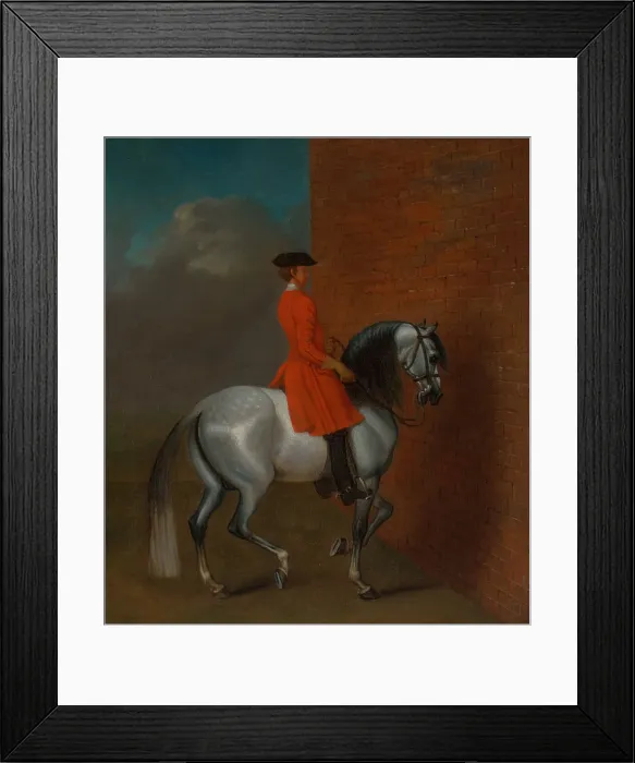 Framed Print : Exercise Haute Ecole Passage Left Wall Vanderbank Framed Print : Exercise Haute Ecole Passage Left Wall Vanderbank