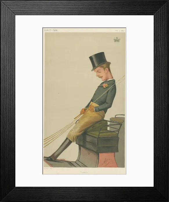 Framed Print : Vanity Fair Sports Miscellaneous Carriages Charlie Framed Print : Vanity Fair Sports Miscellaneous Carriages Charlie