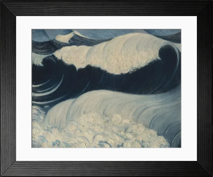 Framed Print : Wave C R W Nevinson 1889-1946 British 1917 Framed Print : Wave C R W Nevinson 1889-1946 British 1917