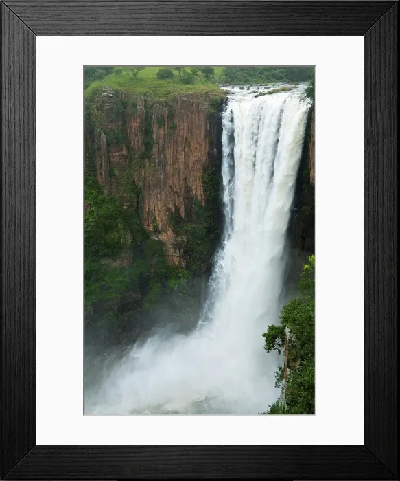 Framed Print : Howick Falls at 97 metres is the second highest in South Africa Framed Print : Howick Falls at 97 metres is the second highest in South Africa