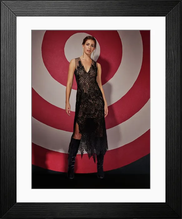 Framed Print : Woman Vintage Style Arrow Target Fashion Jewelry Framed Print : Woman Vintage Style Arrow Target Fashion Jewelry