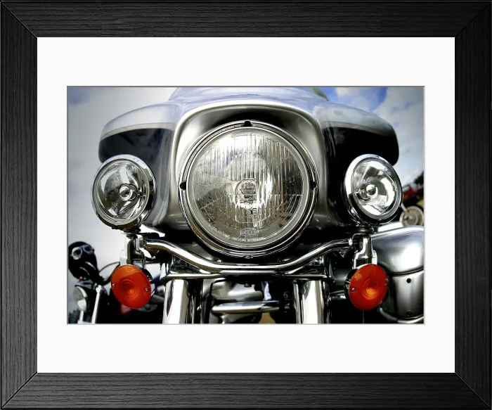 Framed Print : Harley Davidson Motorcycle Framed Print : Harley Davidson Motorcycle