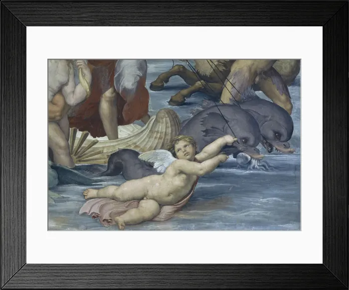 Framed Print : Cherub Detail III - From the Birth of Galatea by Raphael Framed Print : Cherub Detail III - From the Birth of Galatea by Raphael
