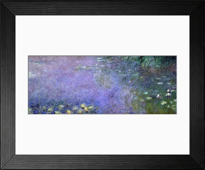 Framed Print : Water Lilies by Claude Monet Framed Print : Water Lilies by Claude Monet