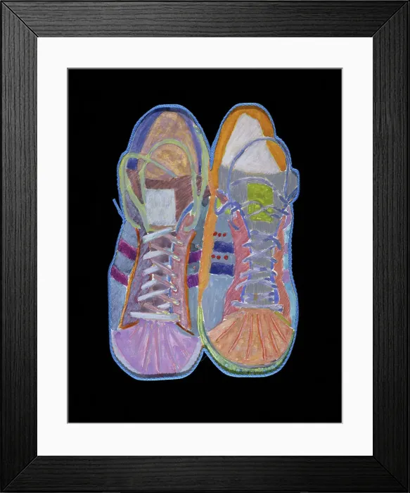 Framed Print : Shoe Series #2 by Whitehouse-Holm Framed Print : Shoe Series #2 by Whitehouse-Holm
