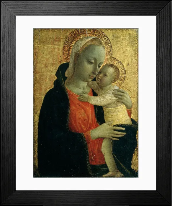 Framed Print : Madonna with Child by Vincenzo Foppa