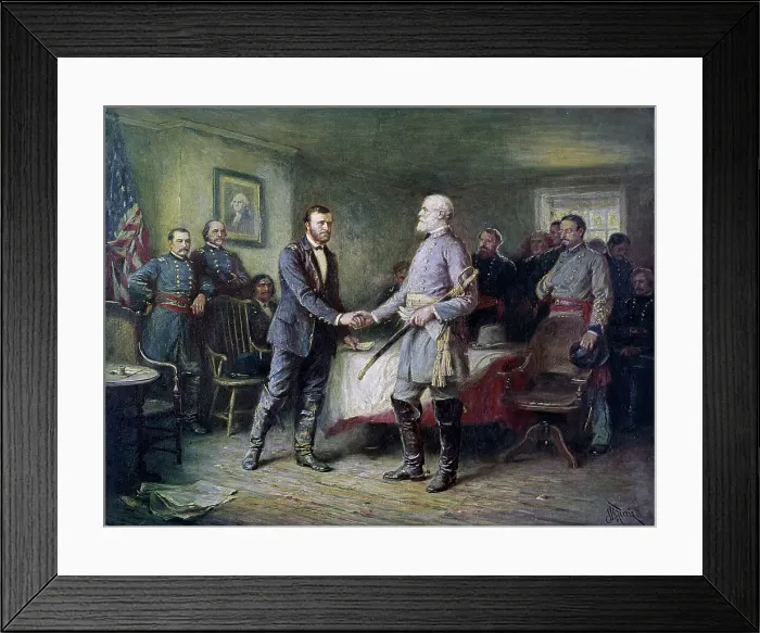 Framed Print : Let Us Have Peace: Grant and Lee by Ferris Framed Print : Let Us Have Peace: Grant and Lee by Ferris