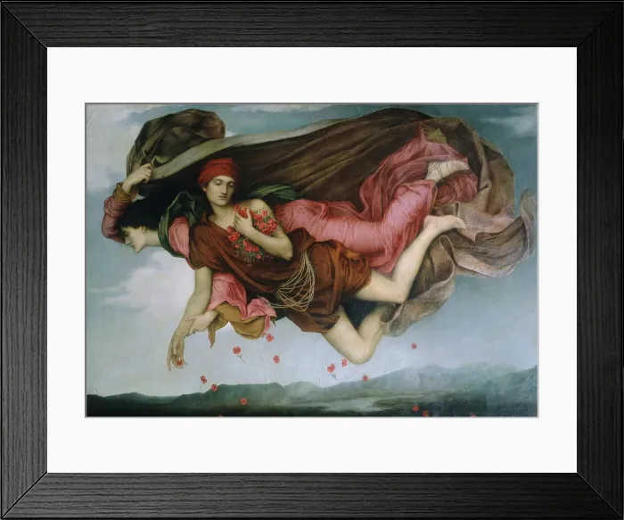 Framed Print : Night and Sleep by Evelyn de Morgan Framed Print : Night and Sleep by Evelyn de Morgan