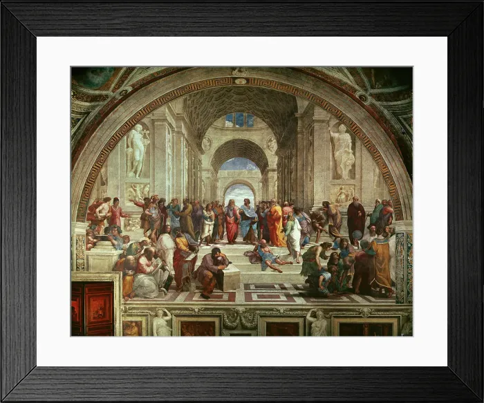Framed Print : The School of Athens by Raphael