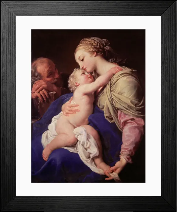 Framed Print : The Holy Family by Batoni Framed Print : The Holy Family by Batoni