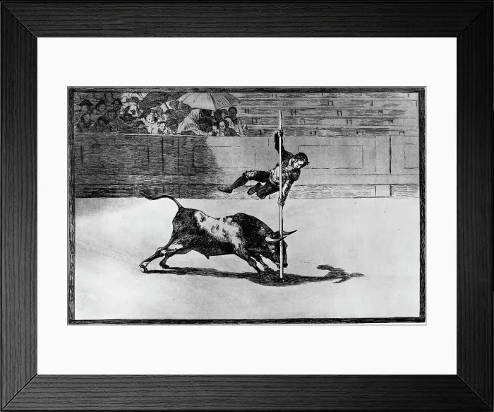 Framed Print : La Tauromaquia Series by Goya Framed Print : La Tauromaquia Series by Goya