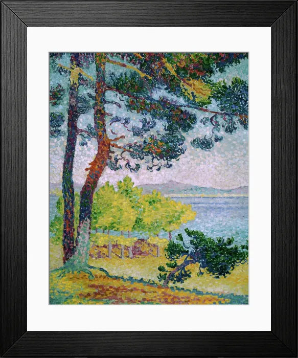 Framed Print : Afternoon at Pardigon by Henri Edmond Cross Framed Print : Afternoon at Pardigon by Henri Edmond Cross