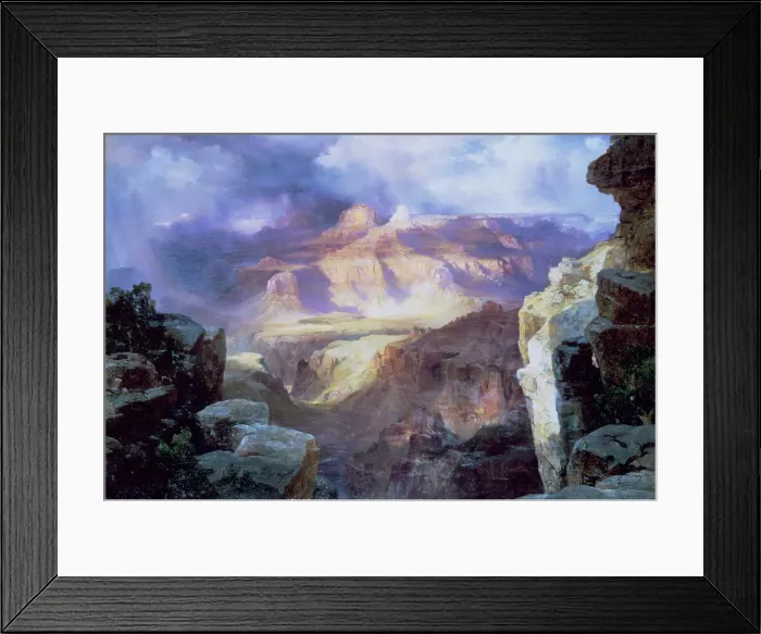 Framed Print : Miracle of Nature by Thomas Moran