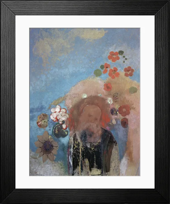 Framed Print : Evocation Of Roussel 1912 Odilon Redon (1840-1916 French) National Gallery of Art Framed Print : Evocation Of Roussel 1912 Odilon Redon (1840-1916 French) National Gallery of Art