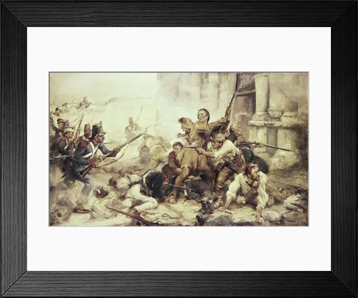 Framed Print : Remember the Alamo by Yohn
