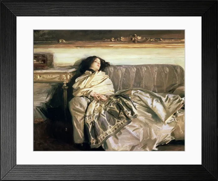 Framed Print : Repose by Sargent Framed Print : Repose by Sargent