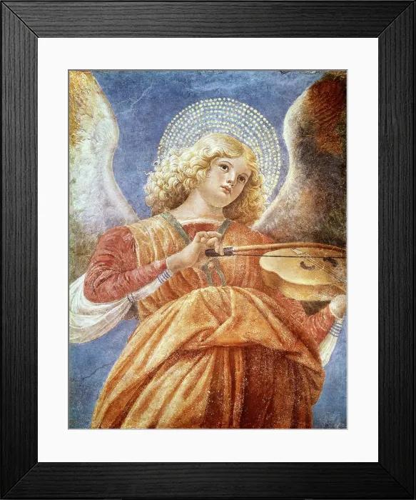 Framed Print : Music Making Angel with Violin by Forli Framed Print : Music Making Angel with Violin by Forli
