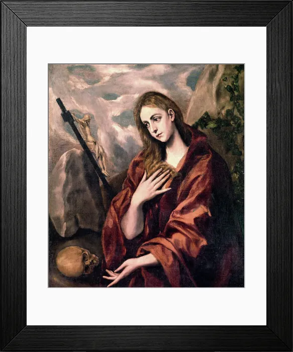 Framed Print : Mary Magdalene By El Greco Framed Print : Mary Magdalene By El Greco