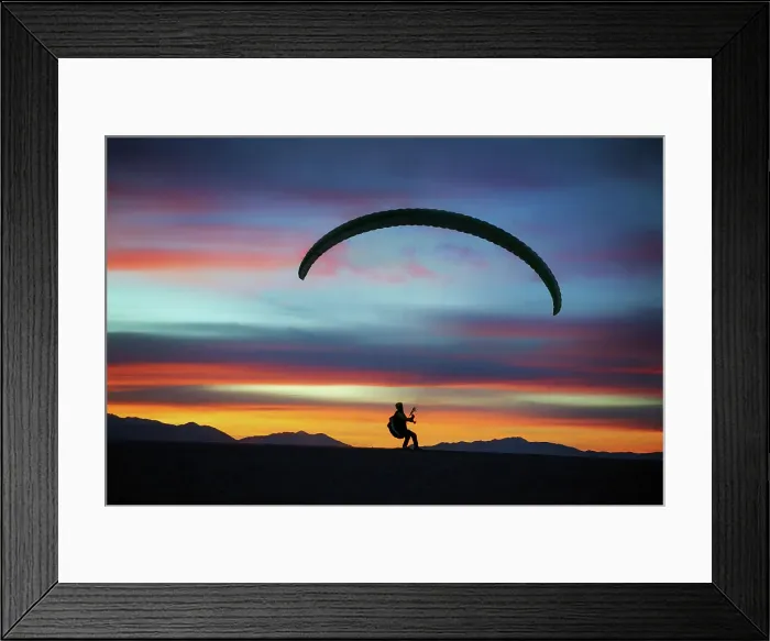 Framed Print : Max Seigal Photography Paragliding Salt Lake City Framed Print : Max Seigal Photography Paragliding Salt Lake City