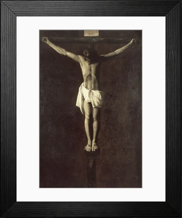 Framed Print : Christ on the Cross by Zurbaran Framed Print : Christ on the Cross by Zurbaran