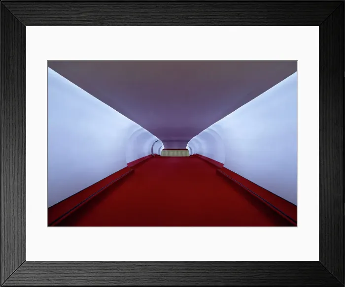 Framed Print : Featured architecture at the TWA Hotel in JFK Airport, NY Framed Print : Featured architecture at the TWA Hotel in JFK Airport, NY