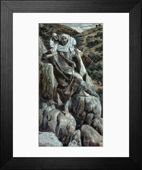 Framed Print : The Good Shepherd by Tissot