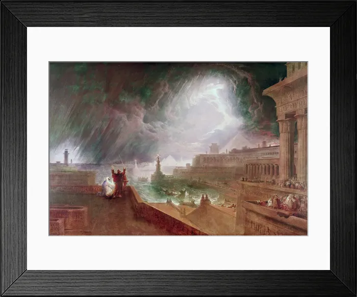 Framed Print : Seventh Plague Of Egypt John Martin (1789-1854 British) Museum of Fine Arts Framed Print : Seventh Plague Of Egypt John Martin (1789-1854 British) Museum of Fine Arts