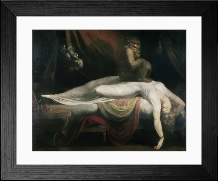 Framed Print : The Nightmare by Fuseli Framed Print : The Nightmare by Fuseli