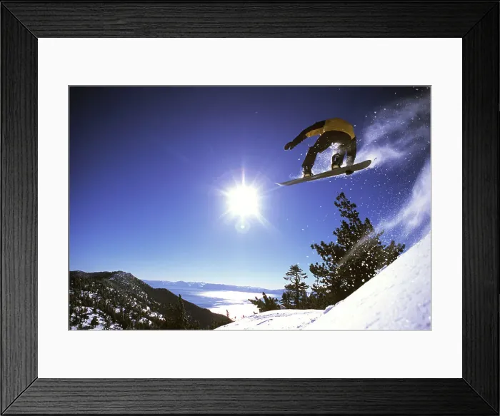 Framed Print : Diamond Peak Nevada USA