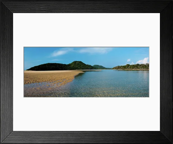 Framed Print : Kosi Bay mouth. Manguzi (Kwangwanase) Framed Print : Kosi Bay mouth. Manguzi (Kwangwanase)