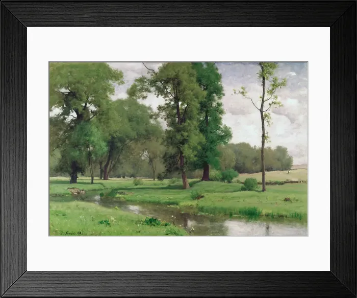 Framed Print : June 1882 Inness, George (1825-1894 American) Oil On Canvas