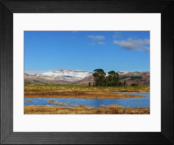 Framed Print : View of Giants Castle and Drakensberg Mountains Framed Print : View of Giants Castle and Drakensberg Mountains