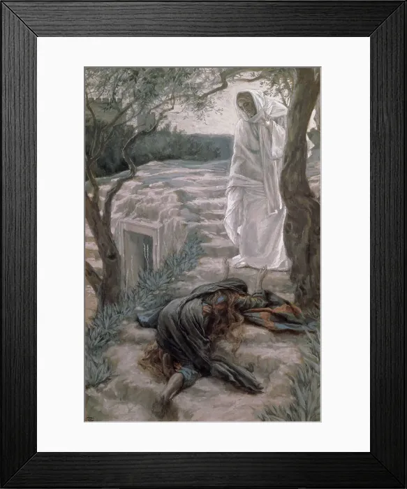 Framed Print : Noli Me Tangere (Don't Cry for Me) by Tissot Framed Print : Noli Me Tangere (Don't Cry for Me) by Tissot